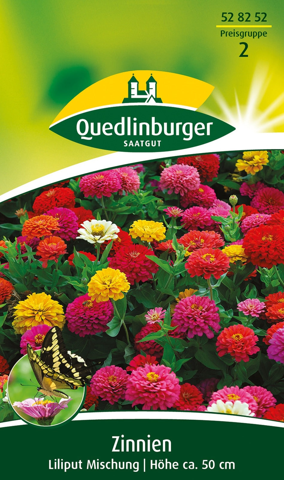 Quedlinburger Zinnie Lilliput Mischung