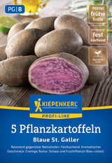 Kiepenkerl Pflanzkartoffel Blaue St. Galler 5 Stück