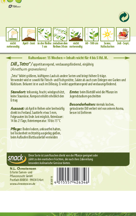 N.L. Chrestensen Dill Tetra