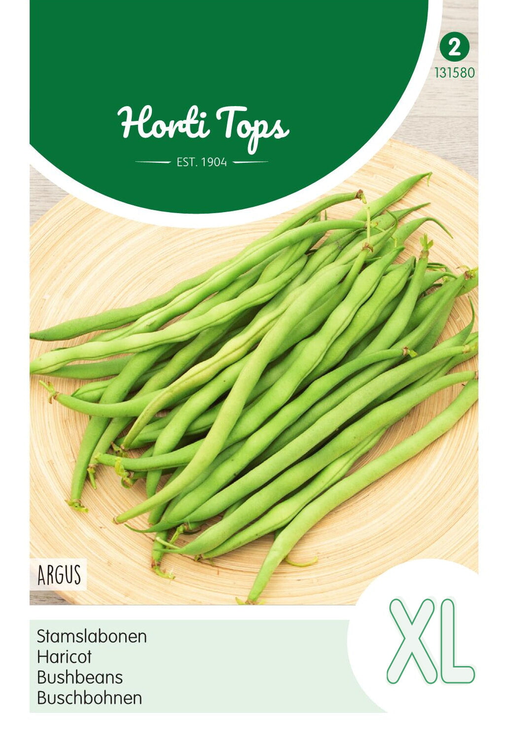 Horti Tops Buschbohnen Argus
