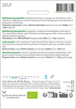 Sativa BIO Spargelerbse Rotblühende
