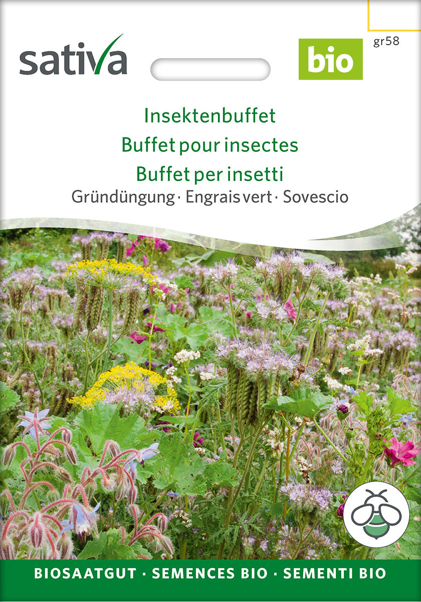 Sativa BIO Gründüngung Insektenbuffet