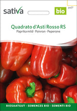 Sativa BIO Paprika mild Quadrato d'Asti Rosso RS