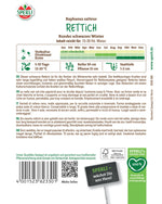 SPERLI Rettich Runder schwarzer Winter
