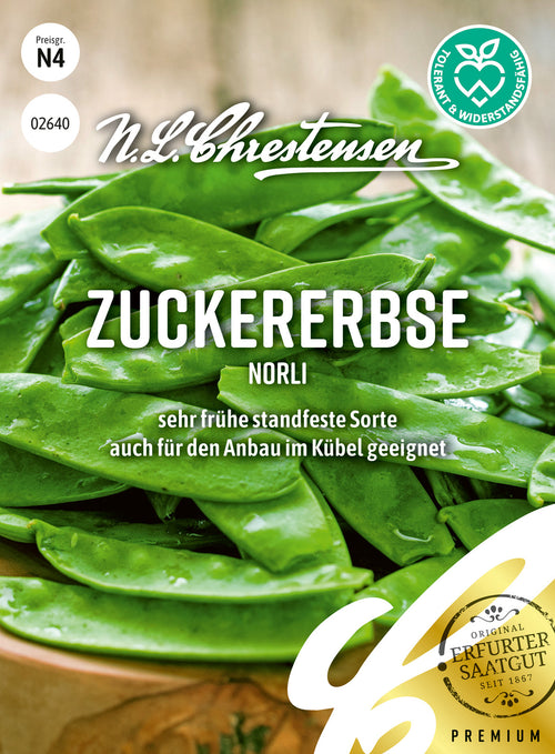 N.L. Chrestensen Zuckererbse Norli