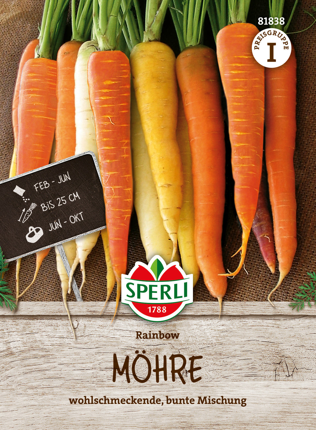 SPERLI Möhre Rainbow