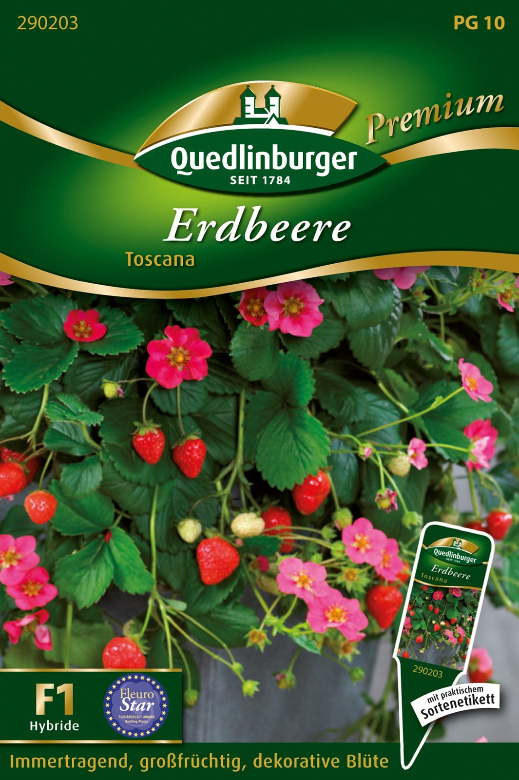 Quedlinburger Monatserdbeere Toscana