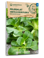Samen Maier BIO Feldsalat Verte a coeur plein 2