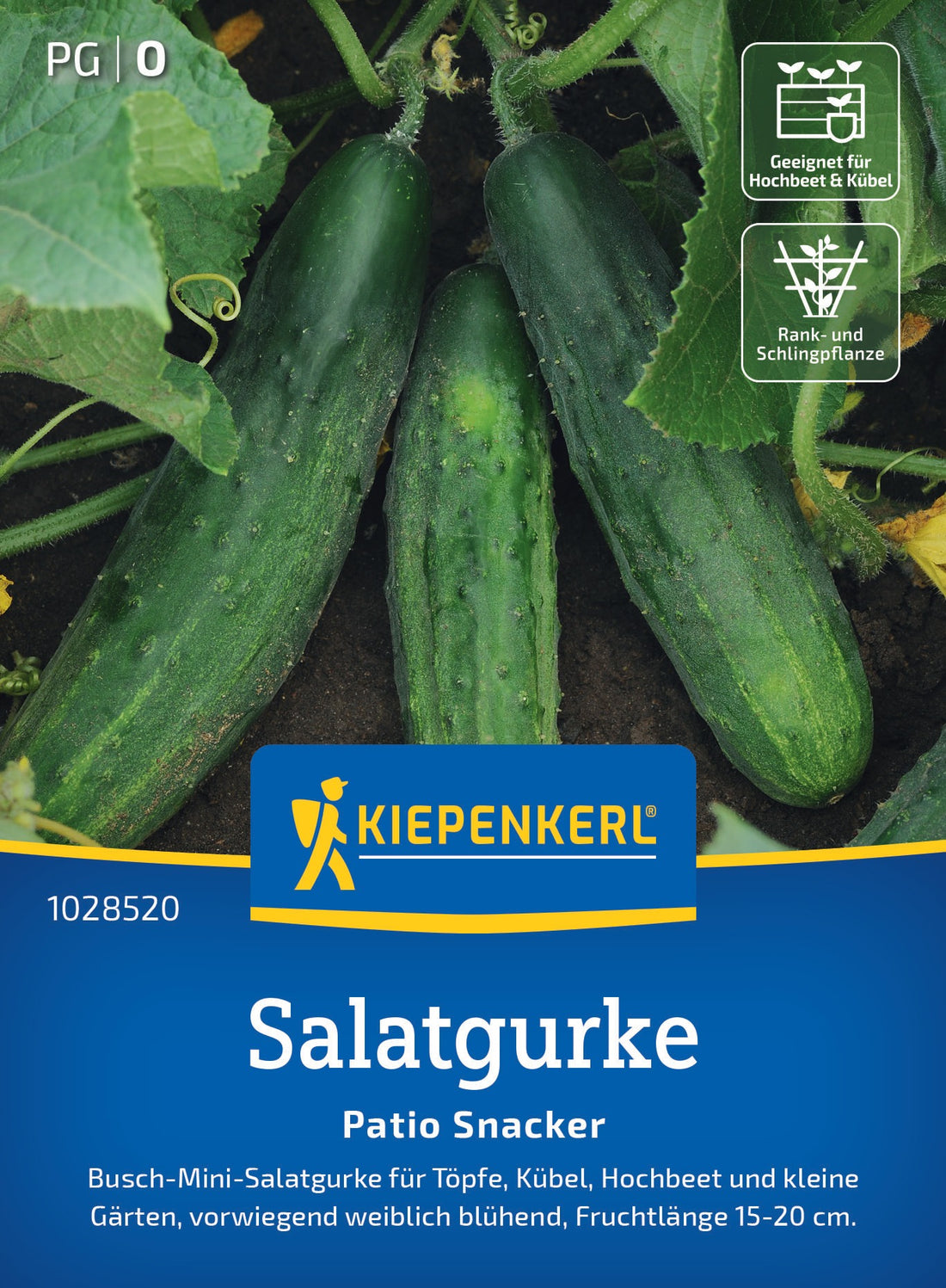 Kiepenkerl Salatgurken Patio Snacker