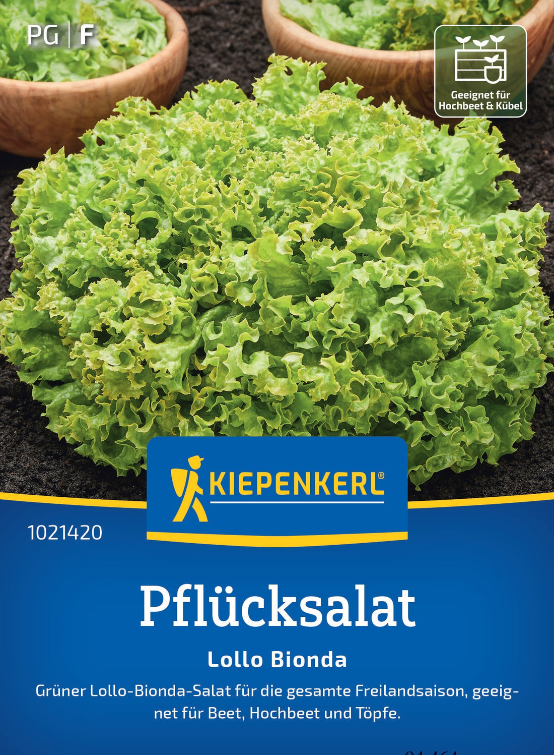 Kiepenkerl Pflück- & Schnittsalat Lollo Bionda