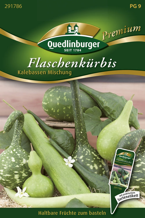 Quedlinburger Flaschenkrübis Kalebassen Mischung