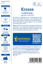 Kiepenkerl Kresse Großblättrige