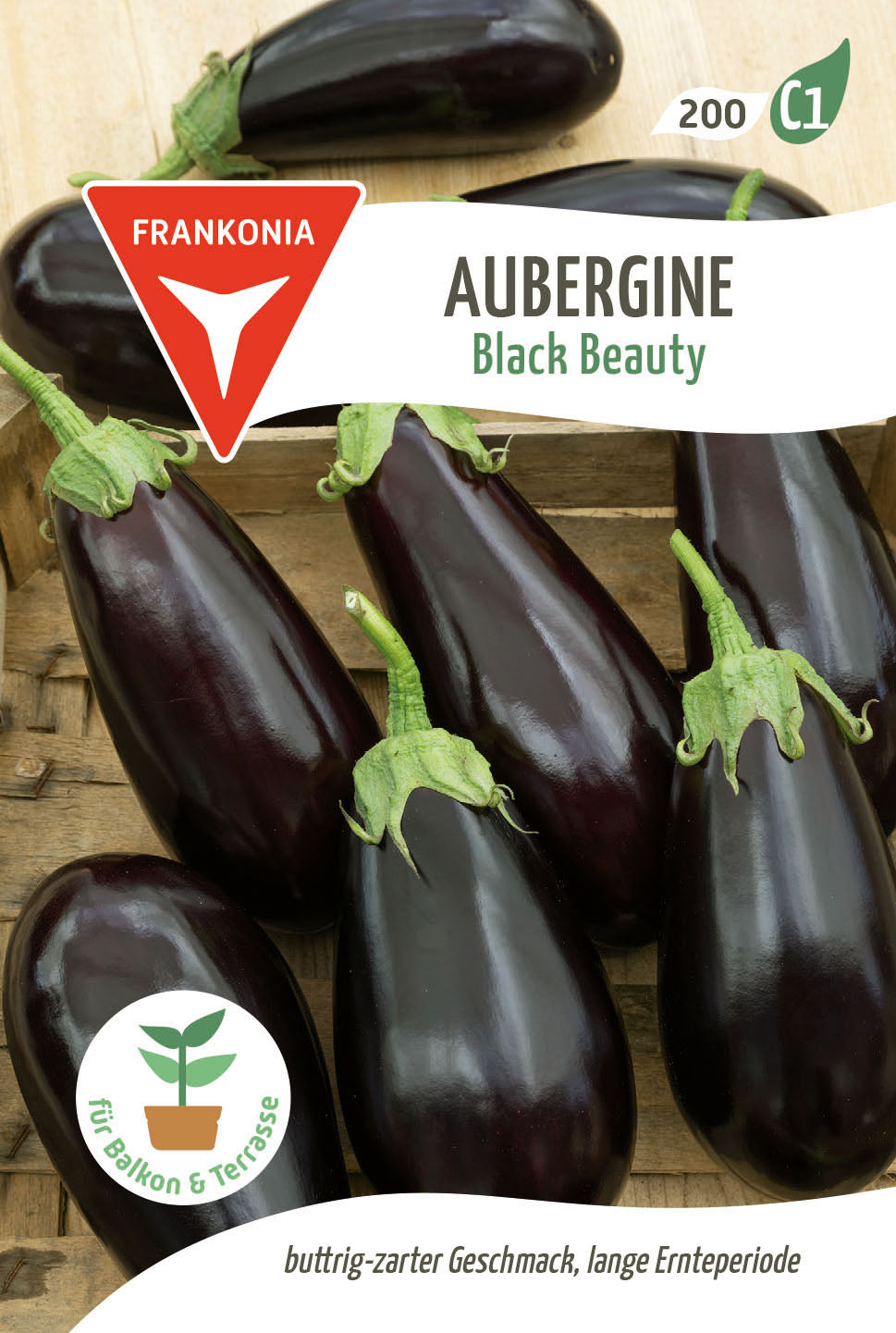 Frankonia Samen Auberginen Black Beauty