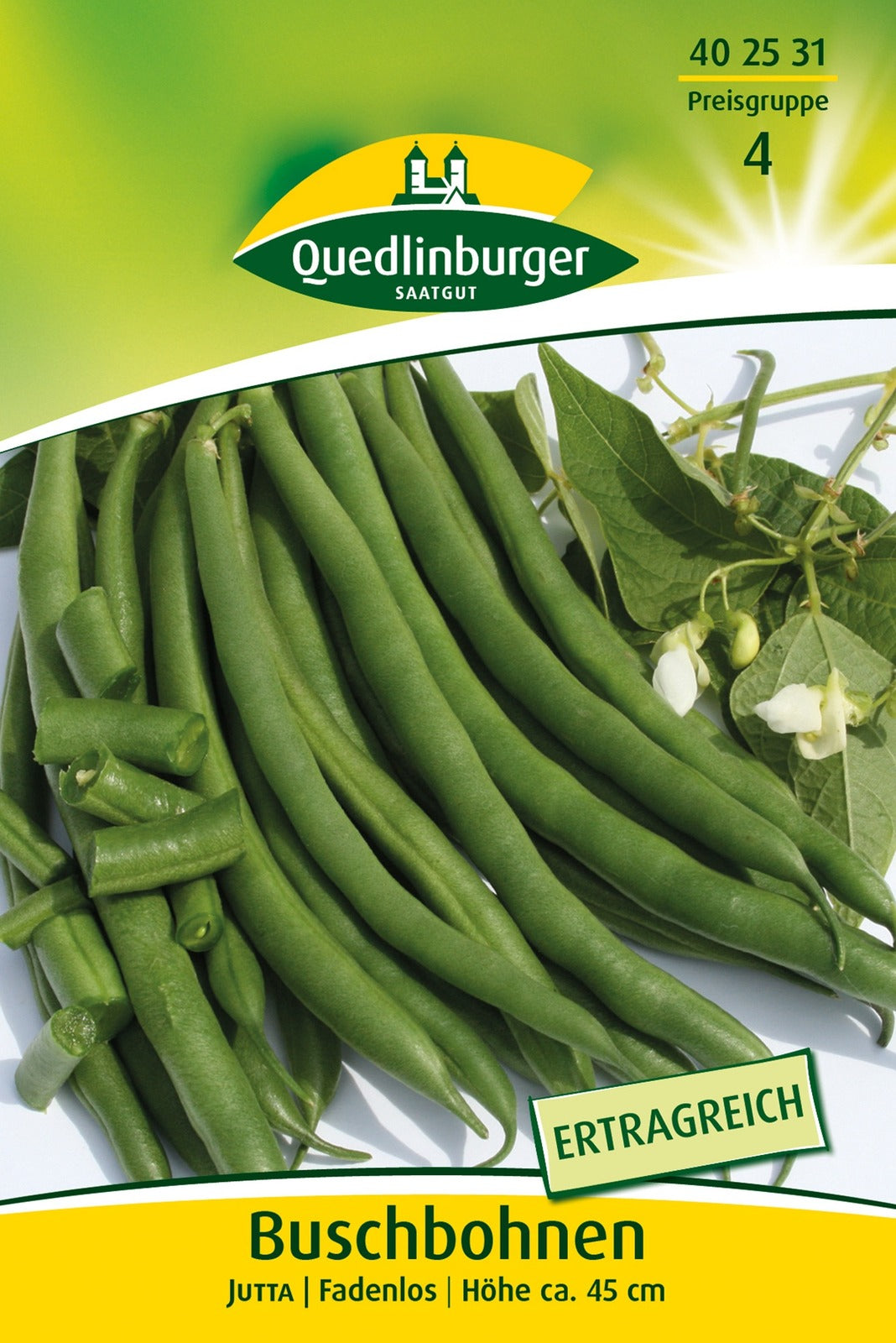 Quedlinburger Buschbohne Jutta