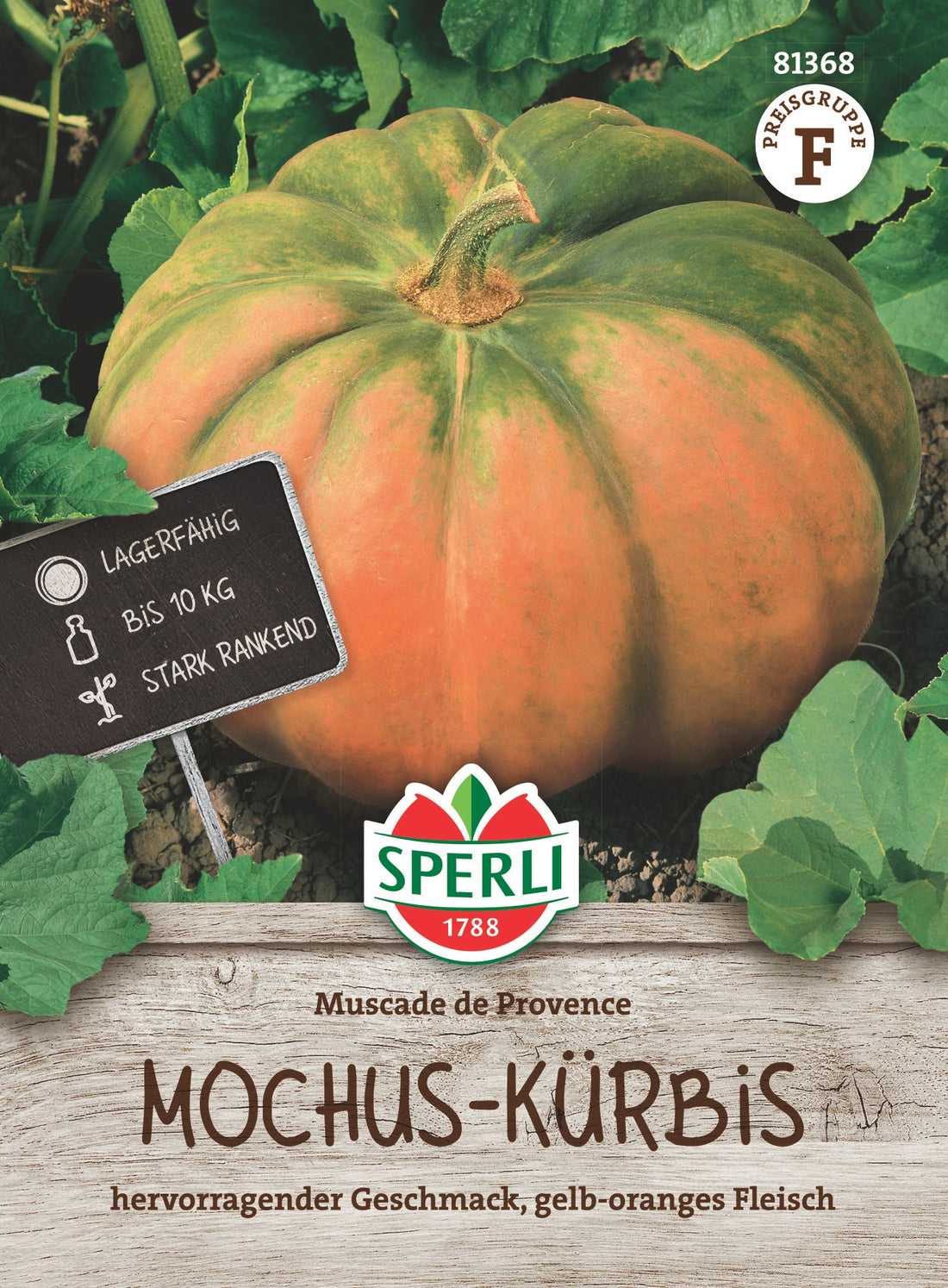 SPERLI Mochus-Kürbis Muscade de Provence
