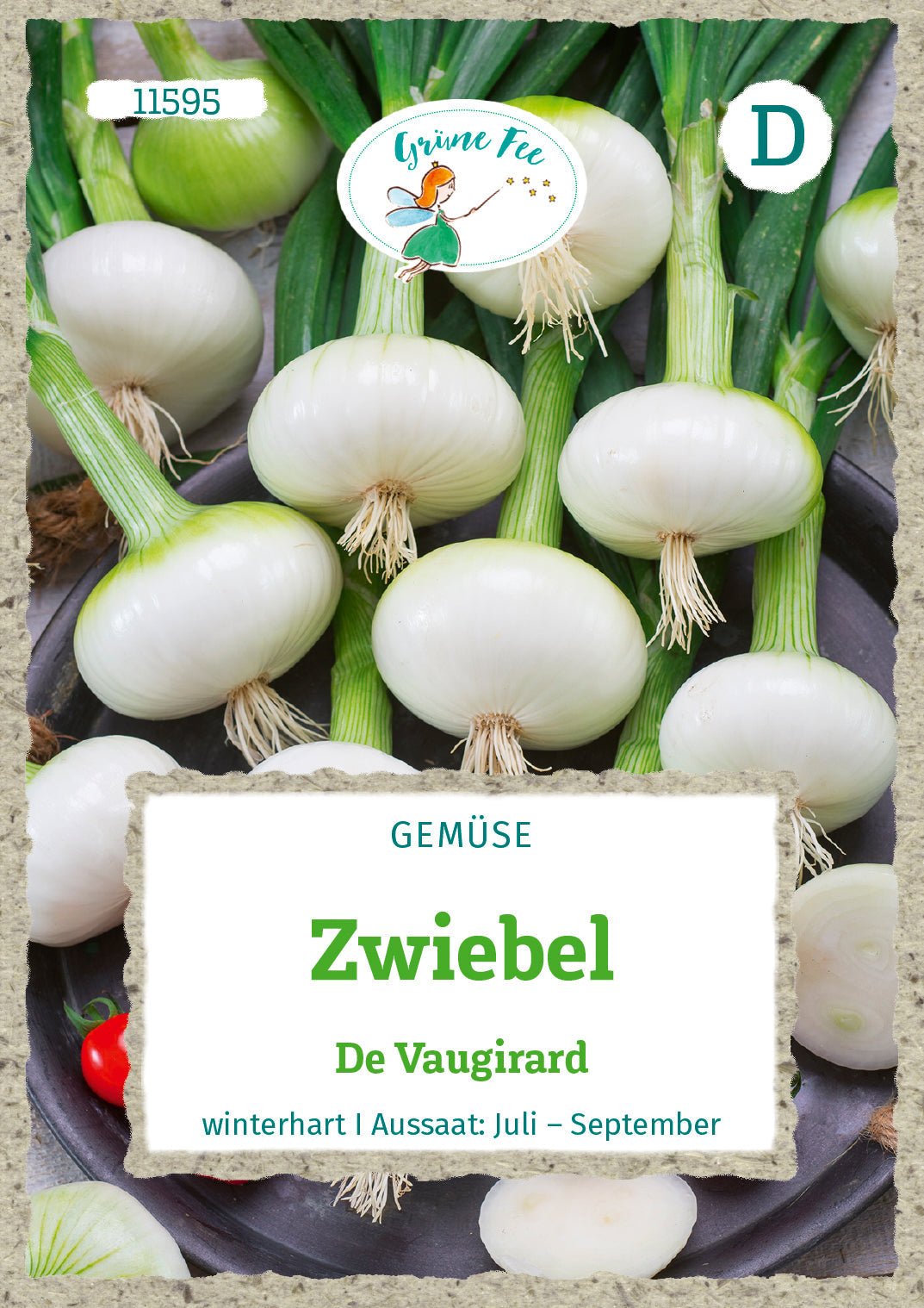 Grüne Fee Zwiebel De Vaugirard