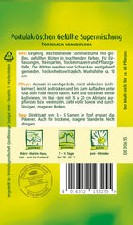 Quedlinburger Portulakröschen  Gefüllte Mischung