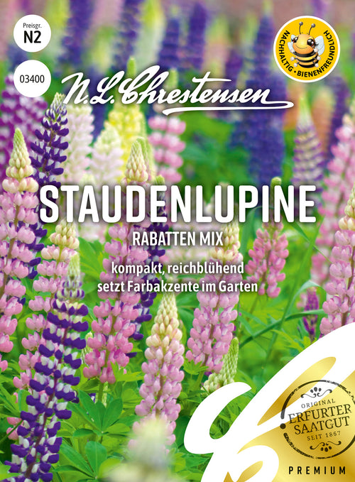 N.L. Chrestensen Staudenlupine Rabatten Mix