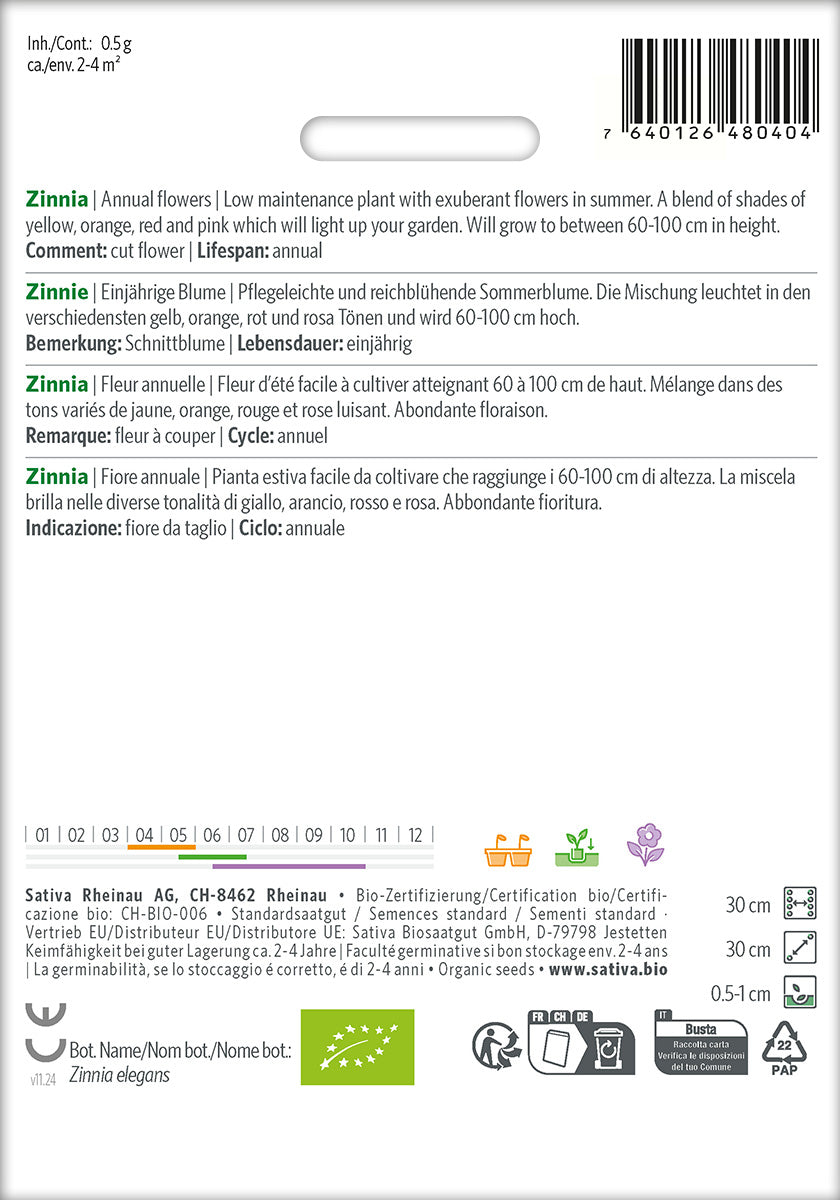 Sativa Zinnie