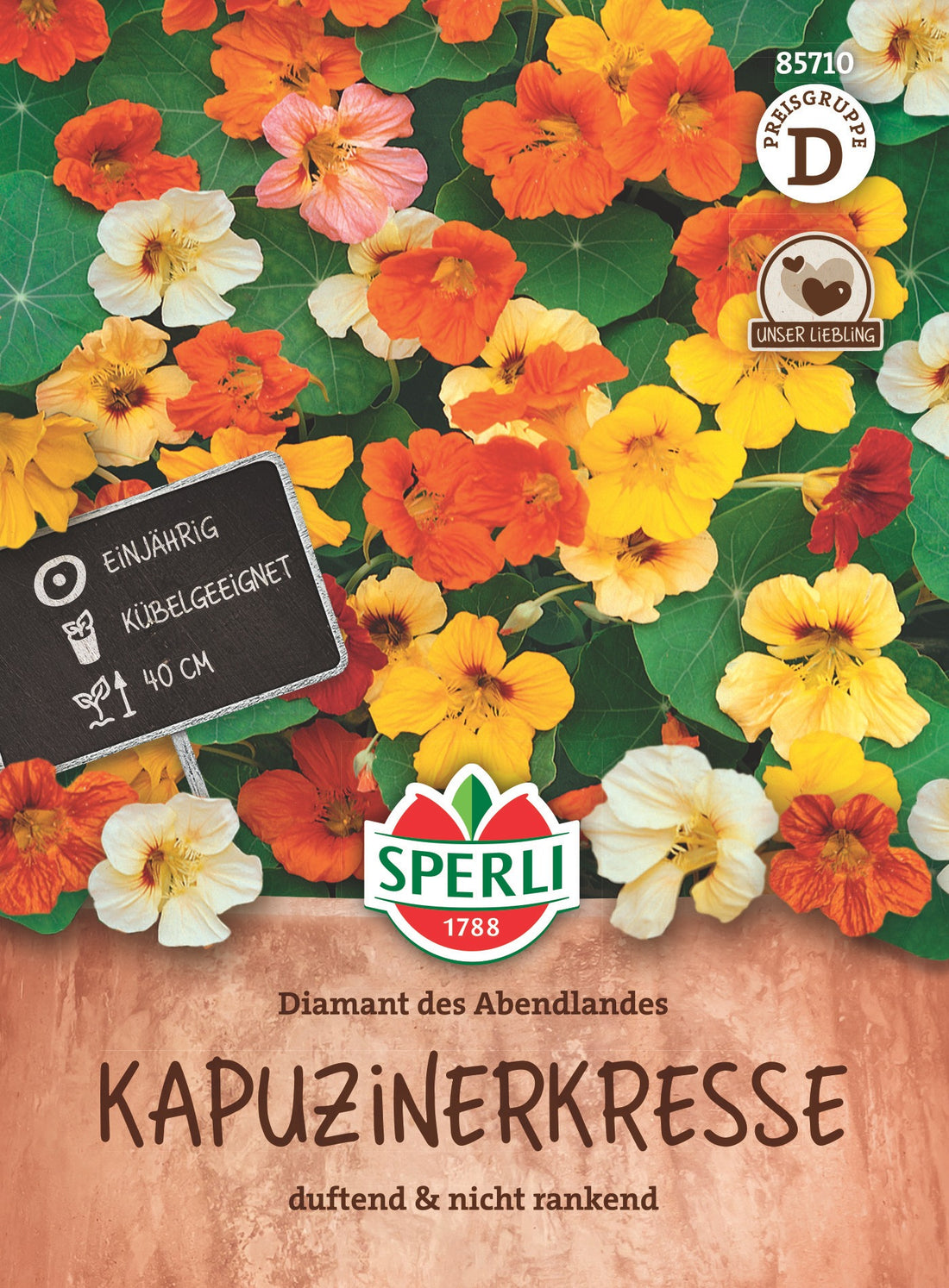 SPERLI Kapuzinerkresse Diamant des Abendlandes