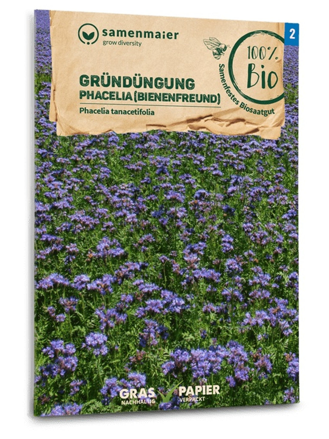 Samen Maier BIO Gründüngung Phacelia