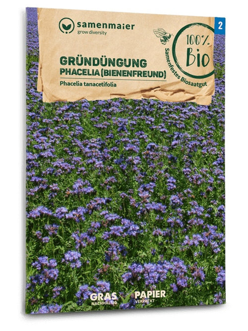 Samen Maier BIO Gründüngung Phacelia