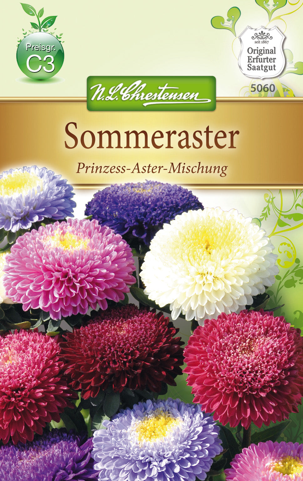 N.L. Chrestensen Sommeraster Prinzess-Aster Mischung