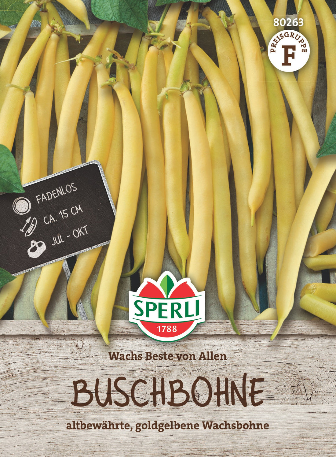 SPERLI Buschbohne Wachs Beste von Allen