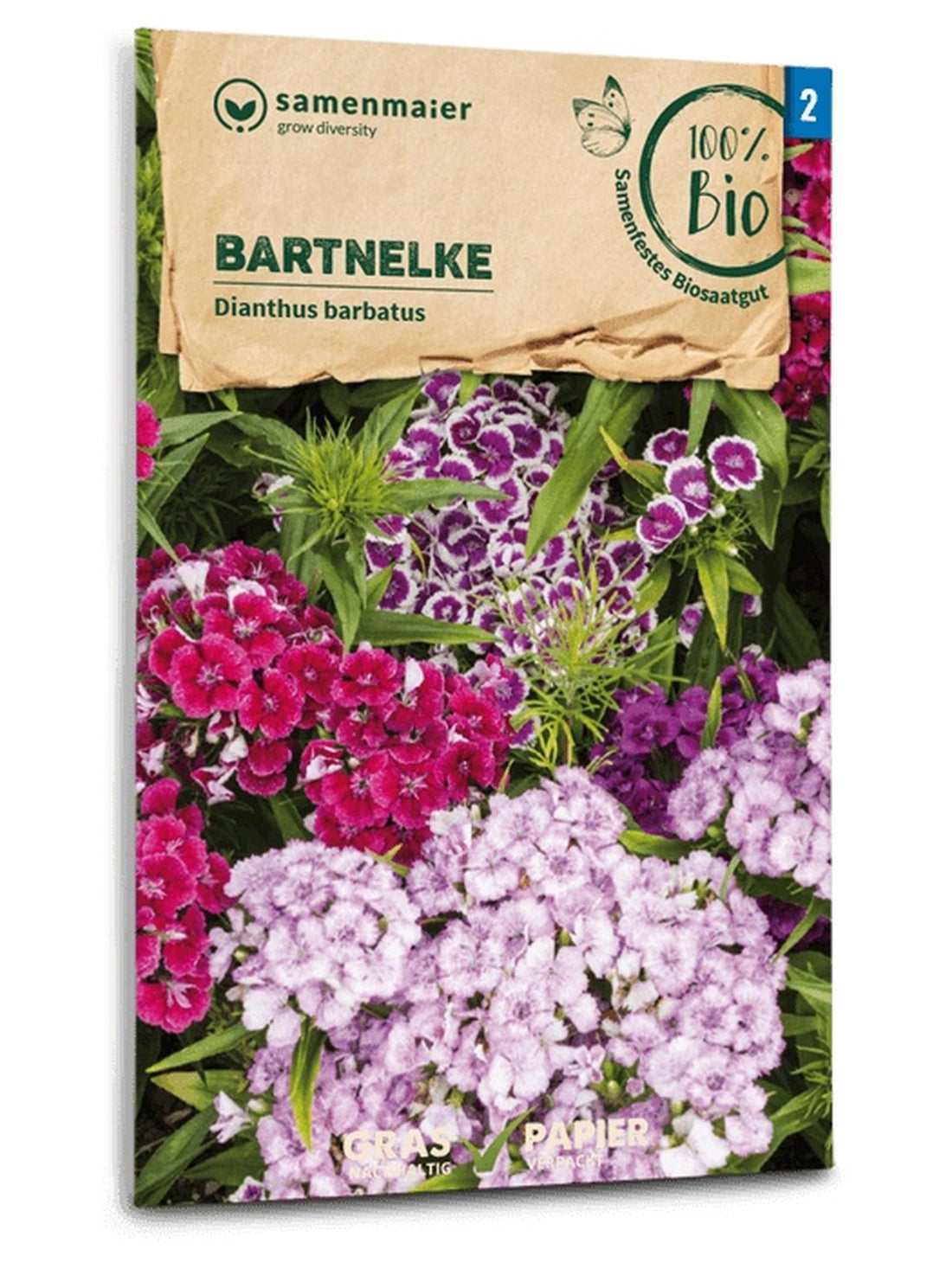 Samen Maier BIO Bartnelke einfache Mischung