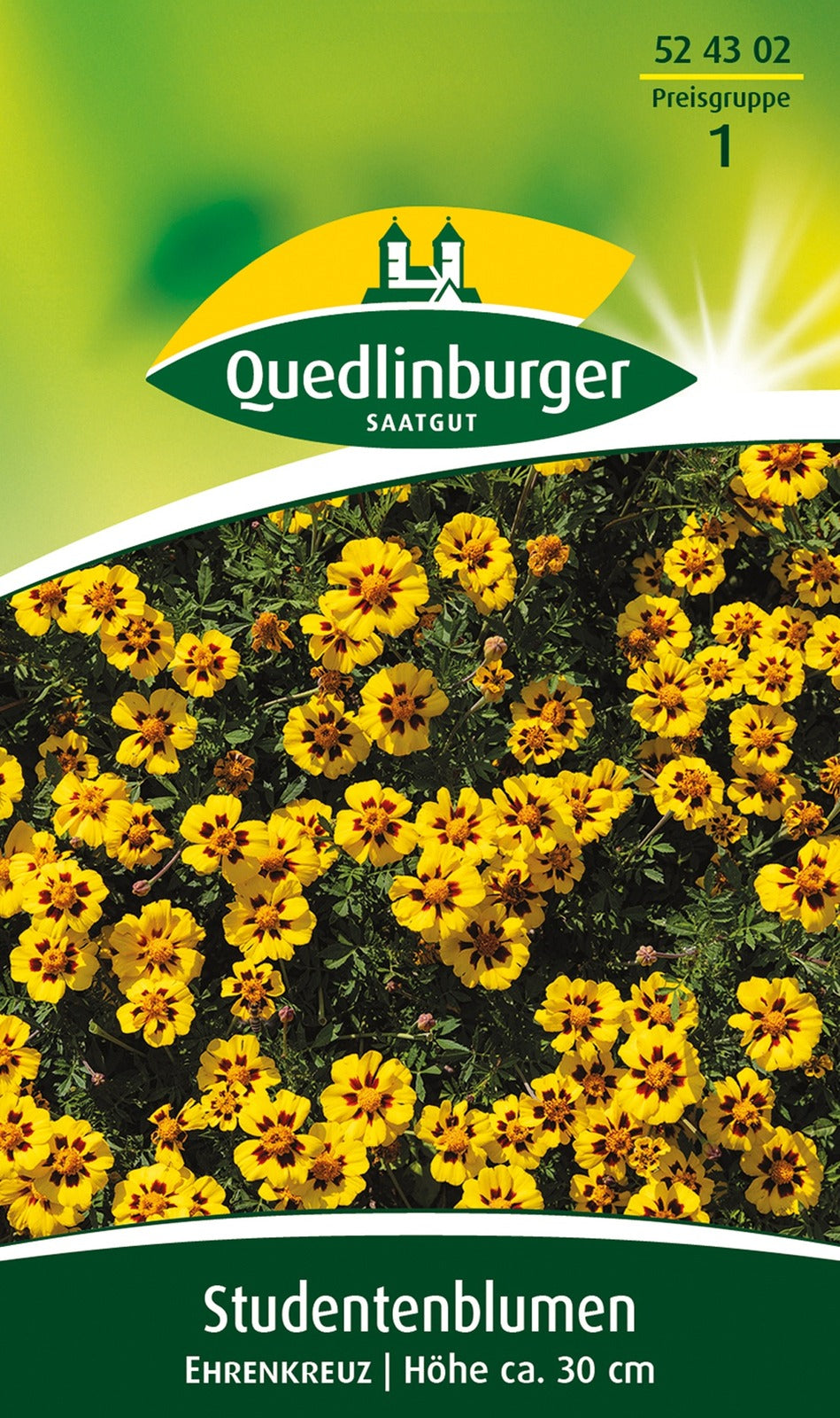 Quedlinburger Studentenblume Ehrenkreuz