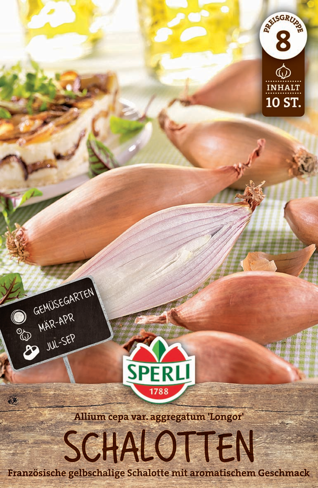 SPERLI Französische Schalotte Longor 10 Stück