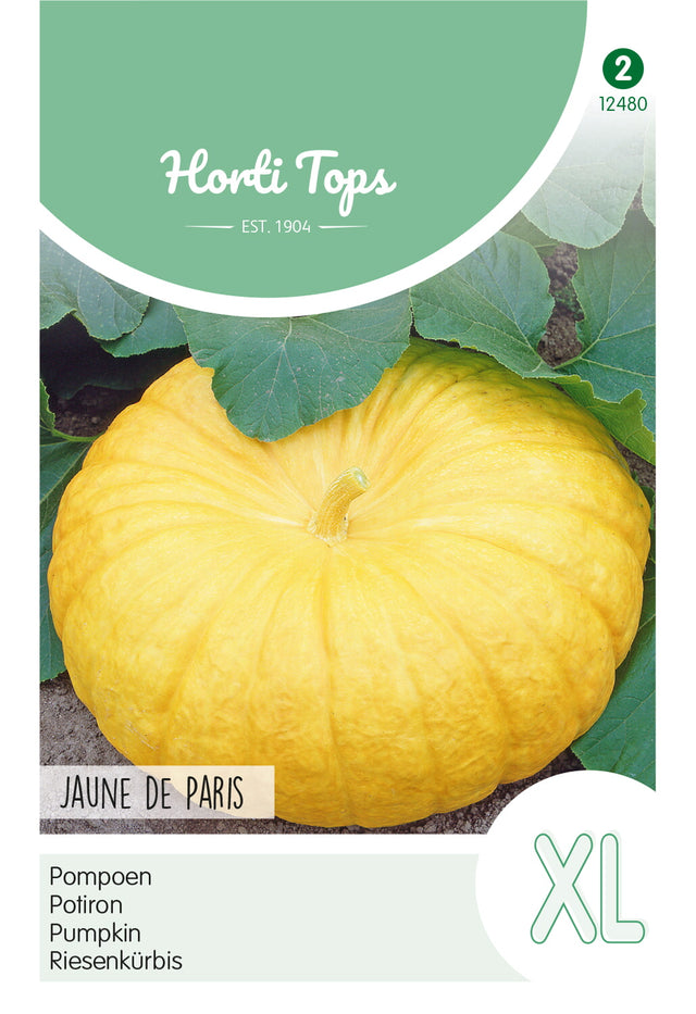 Horti Tops Riesenkürbis Jaune de Paris, Gelber Zentner