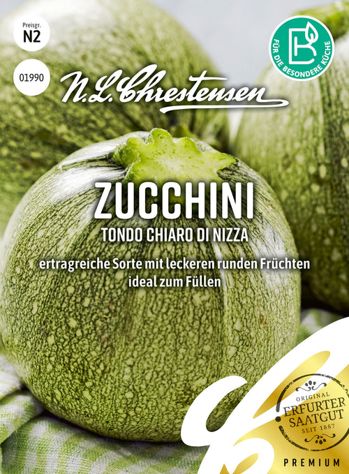 N.L. Chrestensen Zucchini Tondo chiaro di Nizza