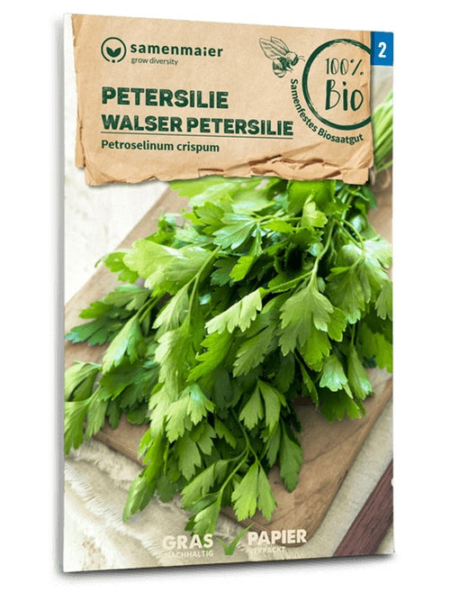 Samen Maier BIO Petersilien Walser Petersilie