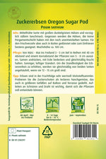 Quedlinburger Zuckererbse Oregon Sugar Pod