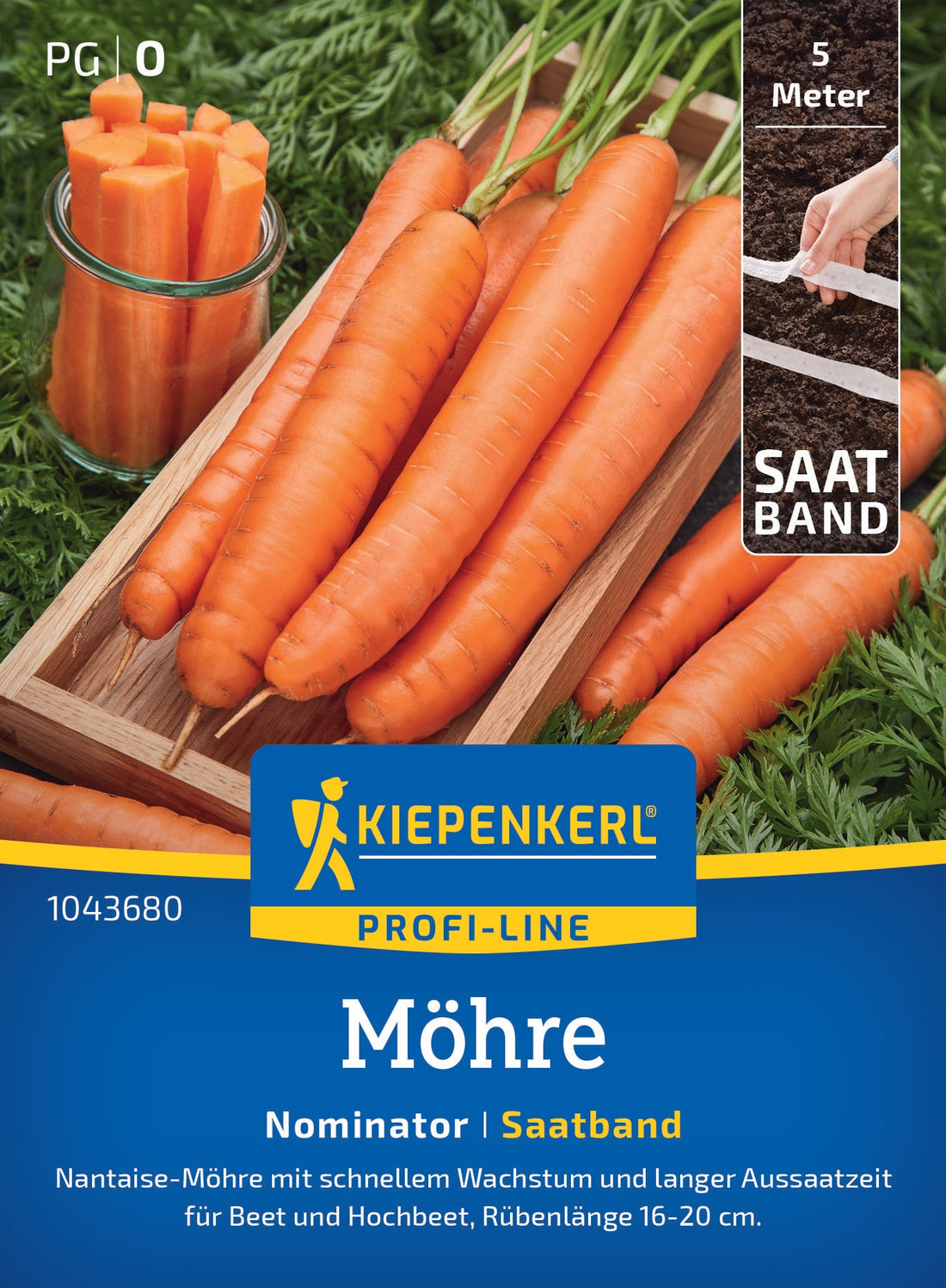 Kiepenkerl Möhren Nominator Saatband
