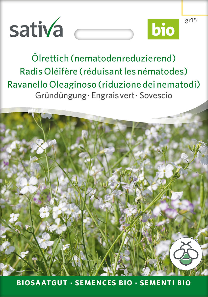 Sativa BIO Gründüngung Ölrettich (nematodenreduzierend)