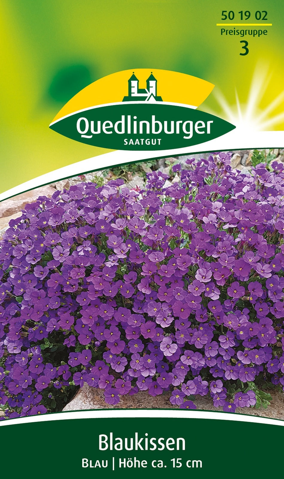 Quedlinburger Blaukissen Blau