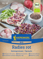 Kiepenkerl BIO Keimsprossen Radies, rot