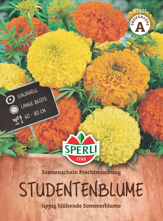 SPERLI Studentenblume Sonnenschein Prachtmischung