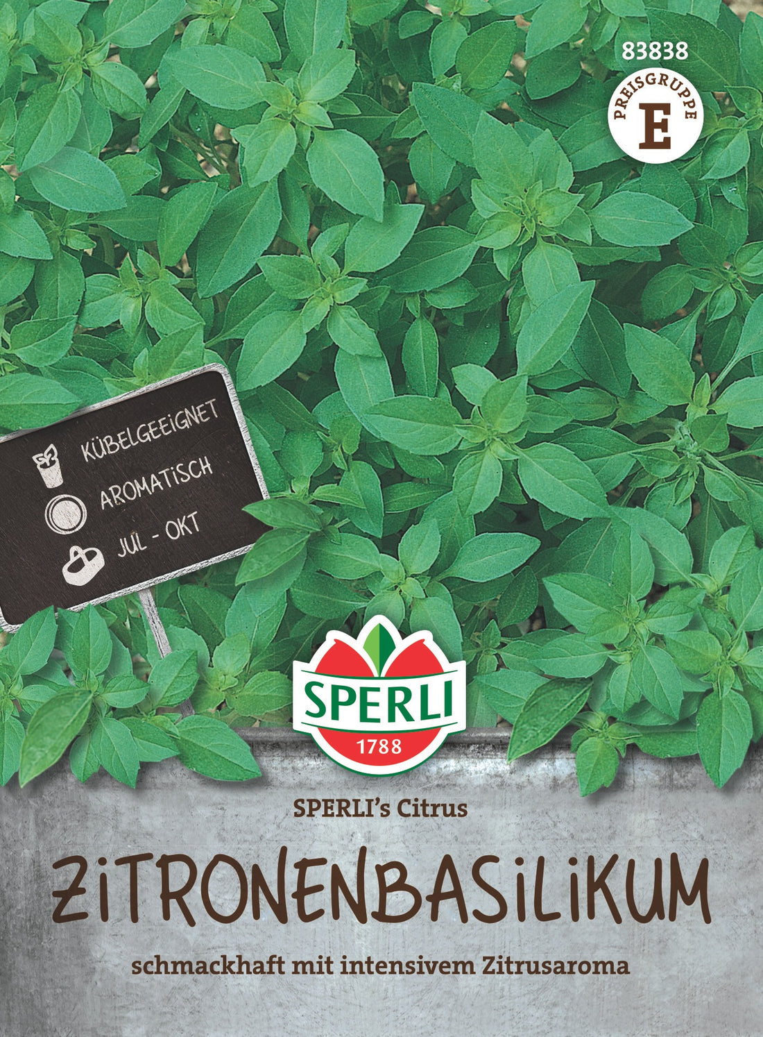 SPERLI Basilikum SPERLI's Citrus