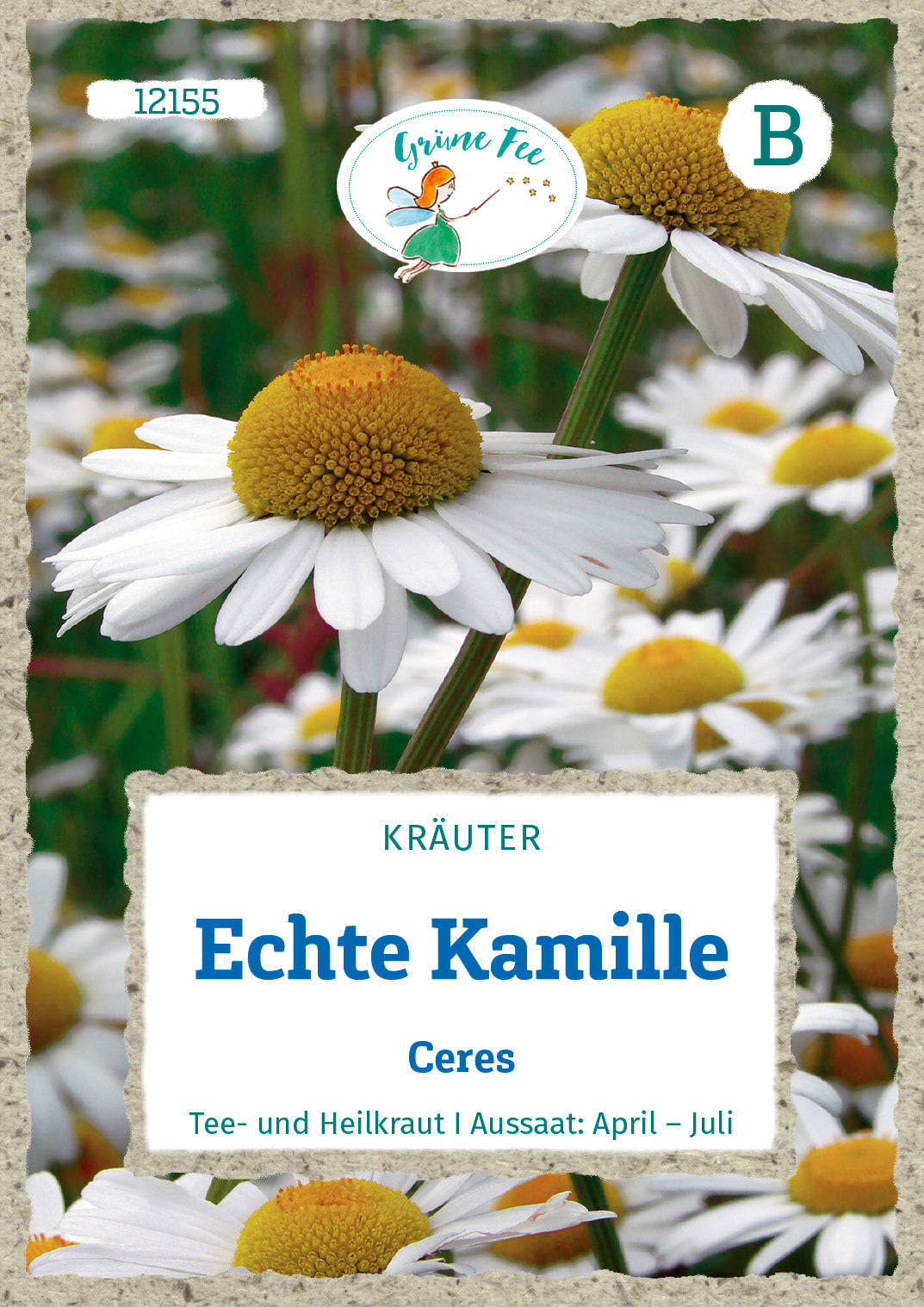 Grüne Fee Kamille Echte einjährig