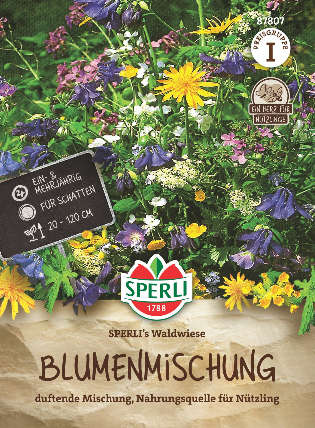 SPERLI Blumensamen-Mischungen SPERLI's Waldwiese