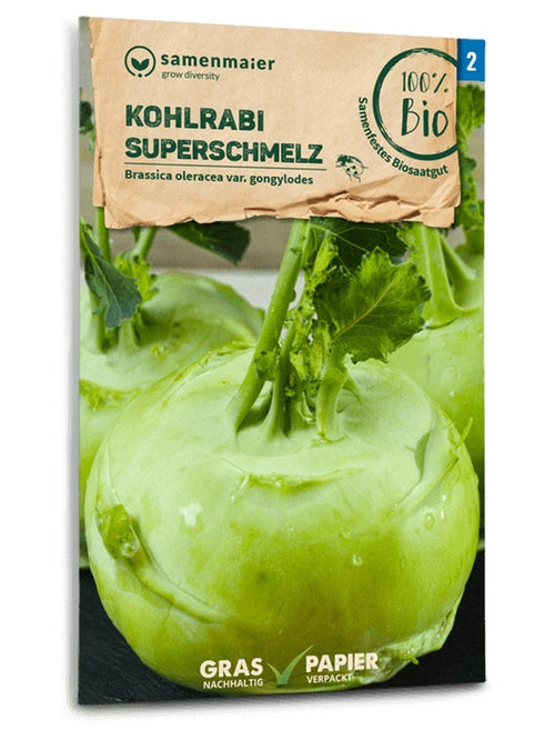 Samen Maier BIO Kohlrabi Superschmelz
