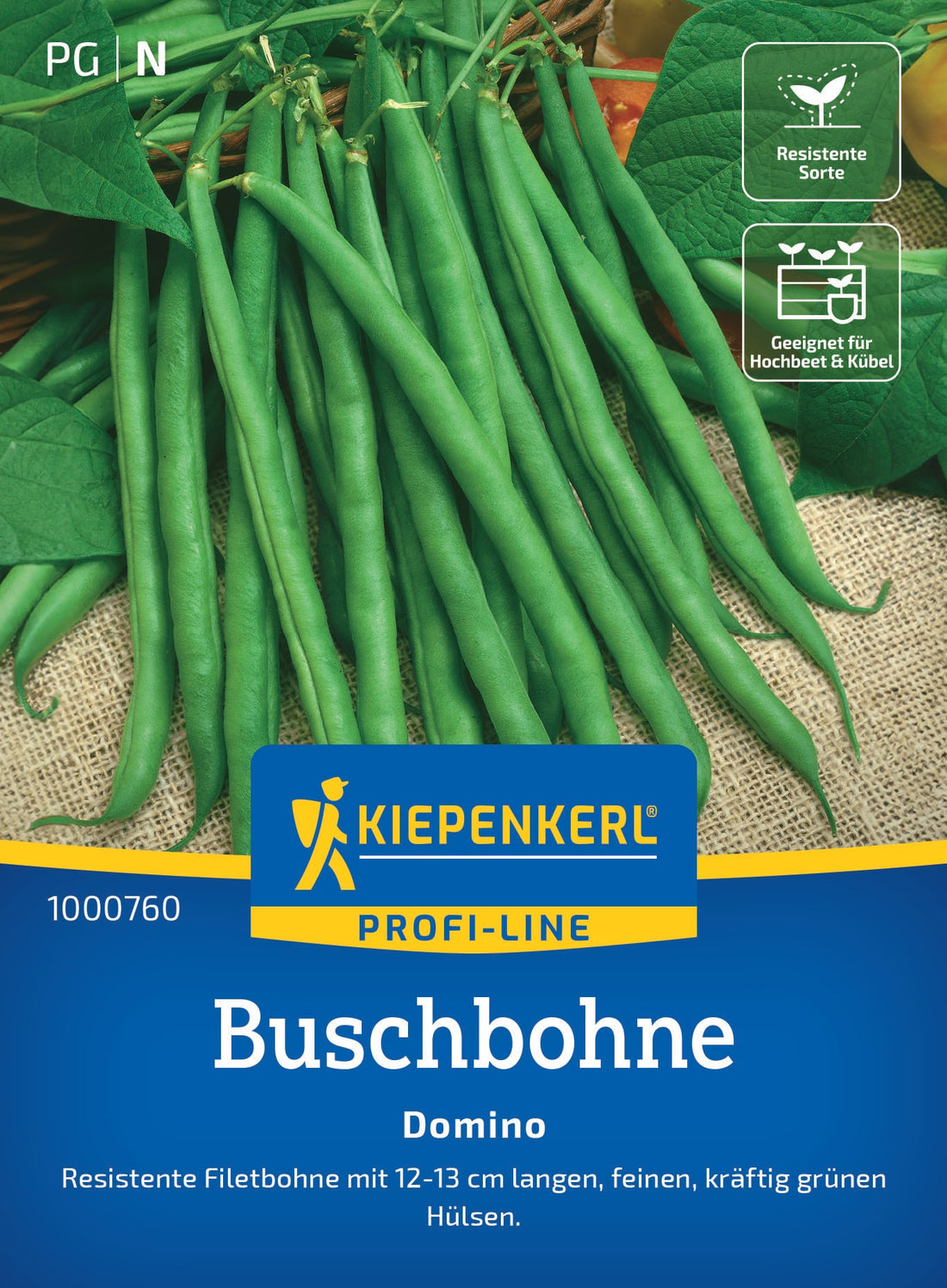 Kiepenkerl Buschbohnen Domino