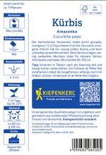 Kiepenkerl Kürbis Amazonka