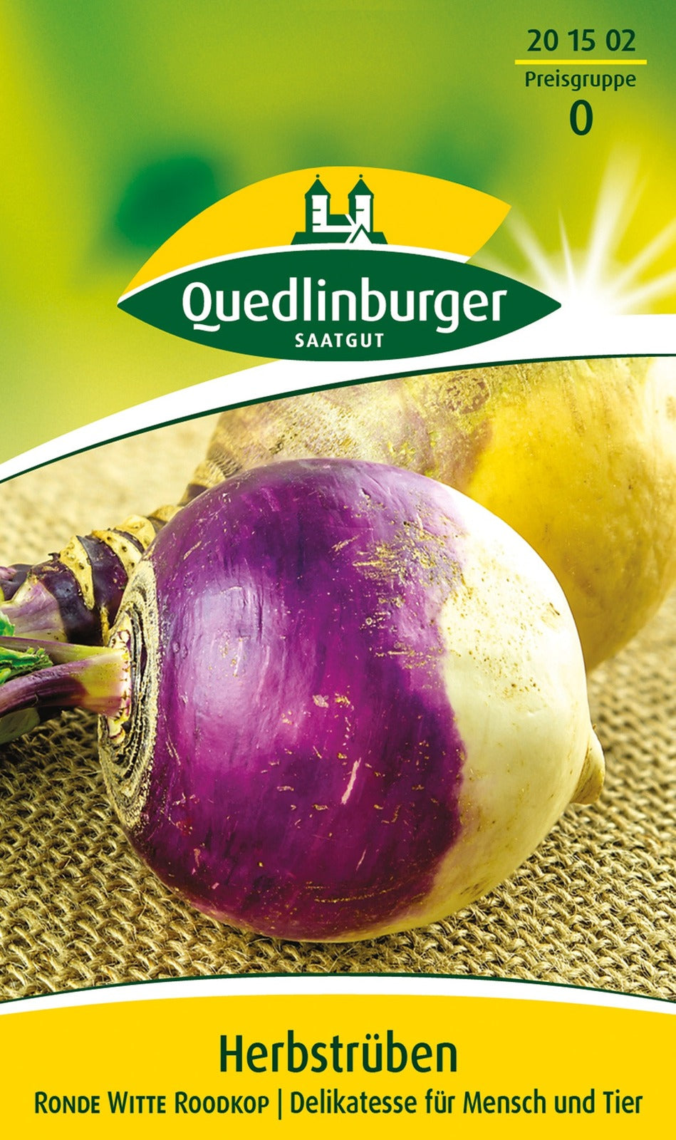 Quedlinburger Herbstrübe Witte Roodkop