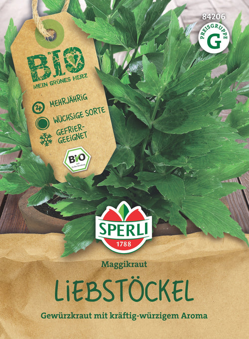 SPERLI BIO Liebstöckel Maggikraut