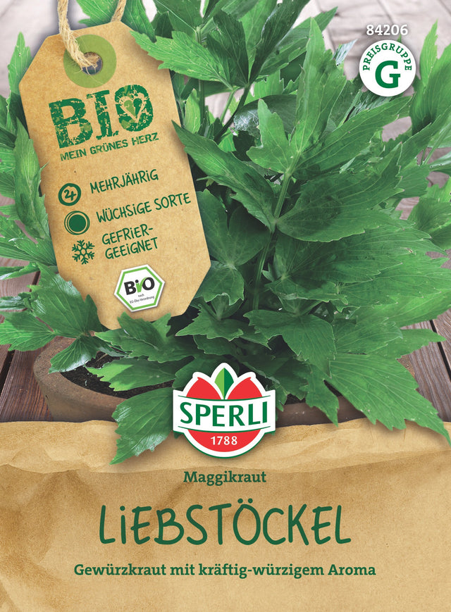 SPERLI BIO Liebstöckel Maggikraut