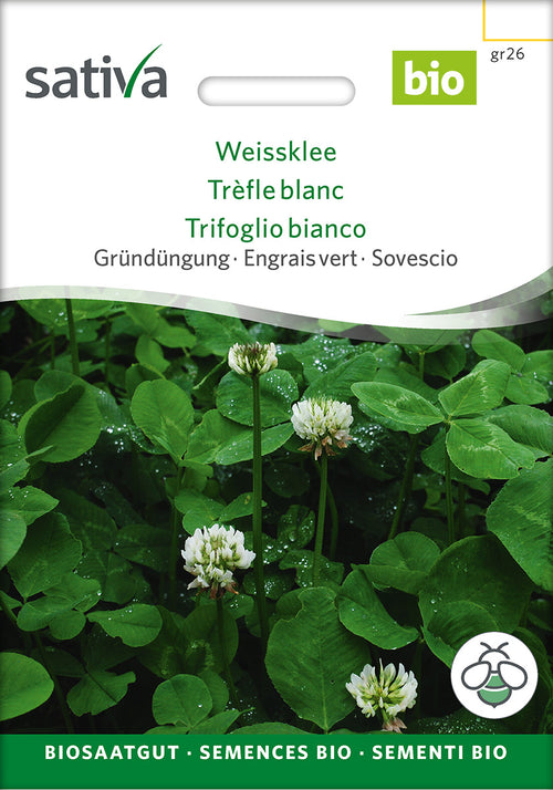 Sativa BIO Gründüngung Weissklee